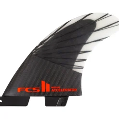 FCS II Accelerator PC Carbon Medium Tri Fin Set- Fins