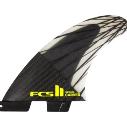 FCS II Carver PC Carbon Large Tri Fin Set- Fins