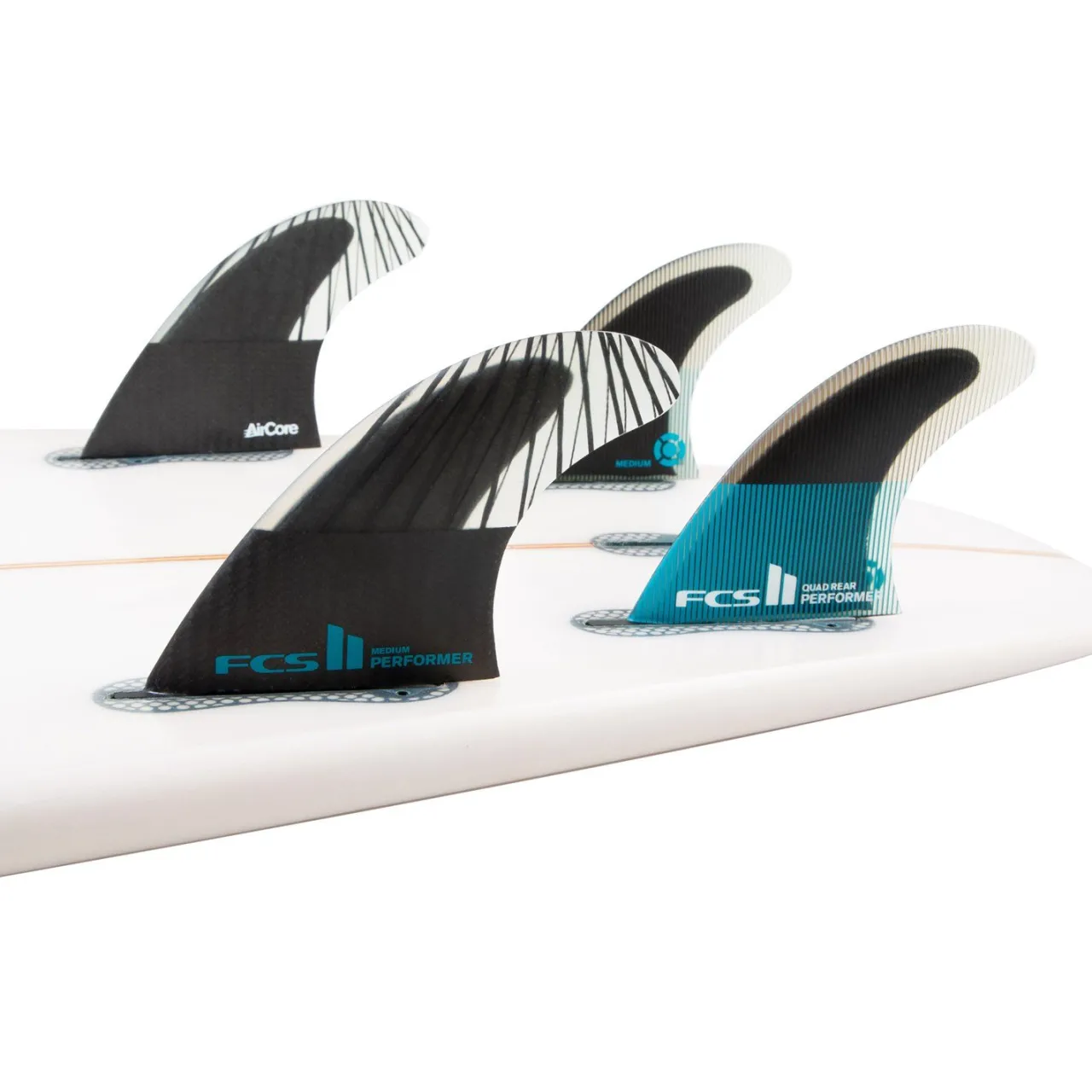 FCS II Performer PC Small Quad Fin Set- Fins