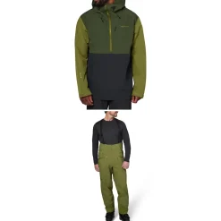 Flylow Knight Anorak + Tannen Bibs 2024- Snow Clothing|Jacket & Pant Sets