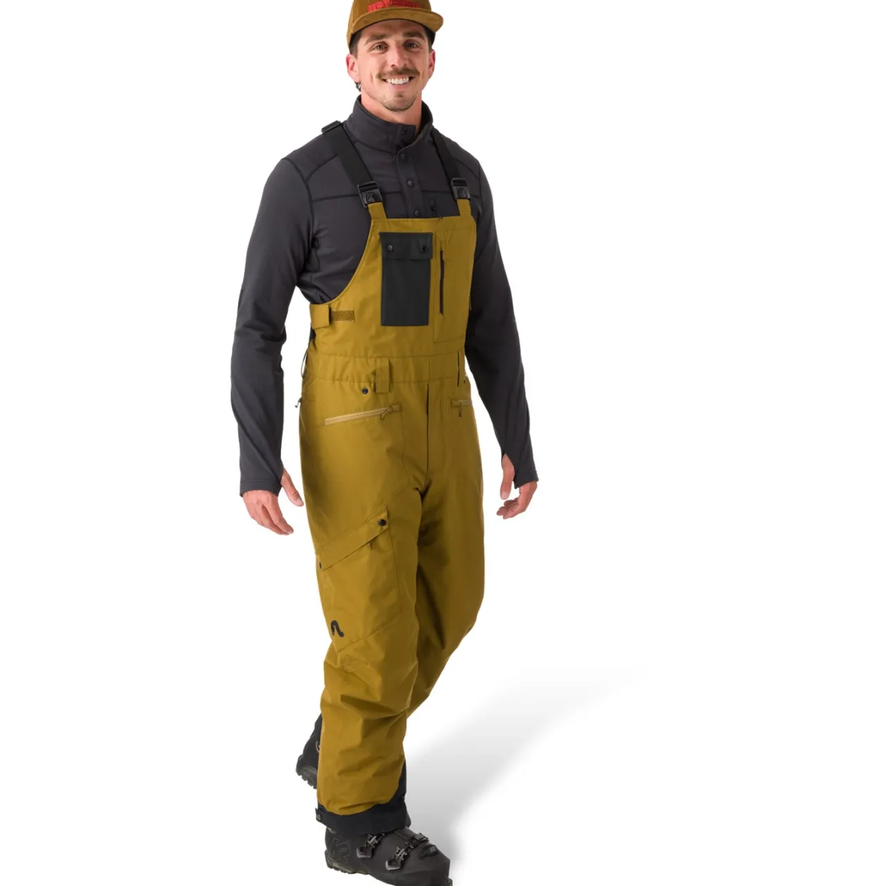 Flylow Snowman Bibs - Men's- Snow Clothing|Snowboard Pants & Bibs