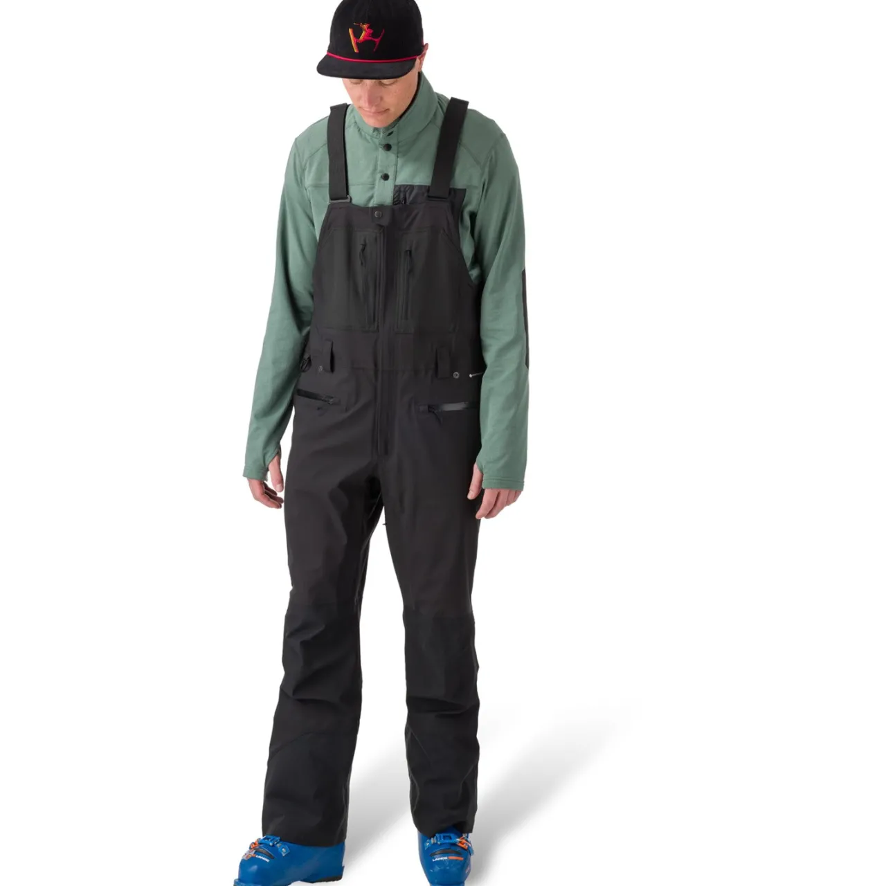 Flylow Stash Bibs - Men's- Snow Clothing|Snowboard Pants & Bibs
