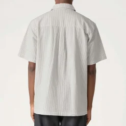 Former Broadcast Seersucker Short-Sleeve Shirt - Men's- Casual Clothing|Shirts