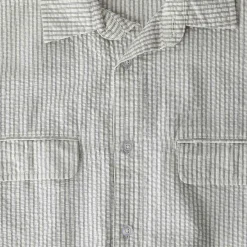 Former Broadcast Seersucker Short-Sleeve Shirt - Men's- Casual Clothing|Shirts