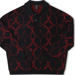 Former Coil Knit Long-Sleeve Polo - Men's- Casual Clothing|Shirts