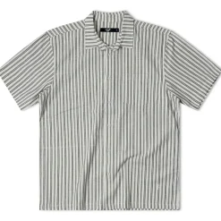 Former Reynolds Striped Short-Sleeve Shirt - Men's- Casual Clothing|Shirts