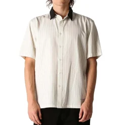 Former Vivian Pinstripe Short-Sleeve Shirt - Men's- Casual Clothing|Shirts
