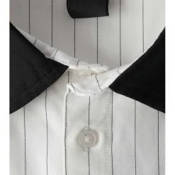 Former Vivian Pinstripe Short-Sleeve Shirt - Men's- Casual Clothing|Shirts