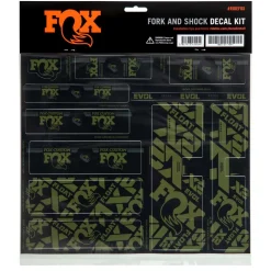 Fox Shox Fox Racing Custom Fork and Shock Decal Kit- Frame Protection