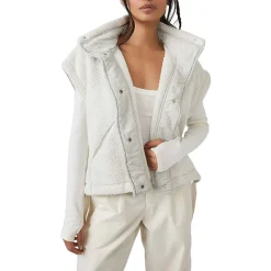 Free People Scout It Out Fleece Vest - Women's-Women Casual Clothing
