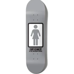 Girl Kennedy OG Black White 8.5 Skateboard Deck- Decks