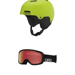 Giro Crue MIPS Helmet + Buster Goggles - Kids'-Kids Helmets|Helmets