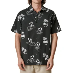 Globe Underground Holiday Short-Sleeve Shirt - Men's- Casual Clothing|Shirts