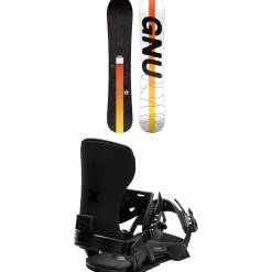 GNU Antigravity C3 Snowboard + Bent Metal Transfer Snowboard Bindings 2024- Snowboards With Bindings|Snowboard Packages