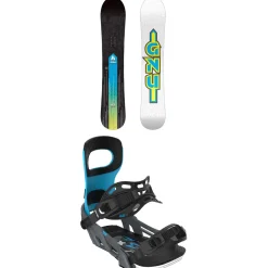 GNU Antigravity C3 Snowboard + Bent Metal Bolt Snowboard Bindings 2025- Snowboards With Bindings|Snowboard Packages