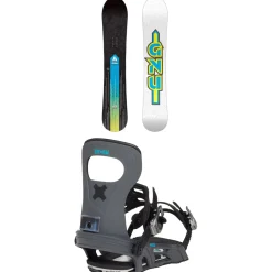 GNU Antigravity C3 Snowboard + Bent Metal Joint LTD Snowboard Bindings 2025- Snowboards With Bindings|Snowboard Packages