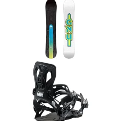 GNU Antigravity C3 Snowboard + Psych Snowboard Bindings 2025- Snowboards With Bindings|Snowboard Packages