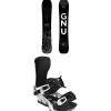 GNU Banked Country C3 Snowboard + Bent Metal Transfer Snowboard Bindings 2025- Snowboards With Bindings|Snowboard Packages