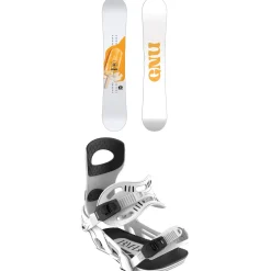 GNU B-Nice BTX Snowboard + Bent Metal Metta Snowboard Bindings - Women's 2025- Snowboards With Bindings|Snowboard Packages