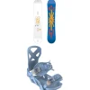 GNU FB Head Space C3 Snowboard + Bent Metal Anvil Snowboard Bindings 2025- Snowboards With Bindings|Snowboard Packages