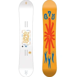 GNU FB Head Space C3 Snowboard + Bent Metal Anvil Snowboard Bindings 2025- Snowboards With Bindings|Snowboard Packages