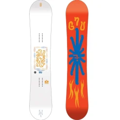 GNU FB Head Space C3 Snowboard + Bent Metal Anvil Snowboard Bindings 2025- Snowboards With Bindings|Snowboard Packages