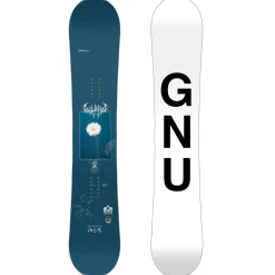 GNU Gloss-C C3 Snowboard + Bent Metal Beam Snowboard Bindings - Women's 2025- Snowboards With Bindings|Snowboard Packages