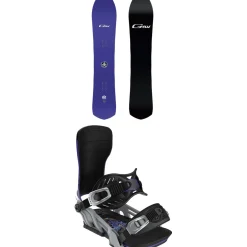 GNU Gremlin C3 Snowboard + Bent Metal Transfer Snowboard Bindings 2025- Snowboards With Bindings|Snowboard Packages