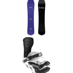 GNU Gremlin C3 Snowboard + Bent Metal Axtion Snowboard Bindings 2025- Snowboards With Bindings|Snowboard Packages