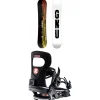 GNU GWO BTX Snowboard + Bent Metal Joint Snowboard Bindings 2025- Snowboards With Bindings|Snowboard Packages