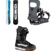 GNU GWO C3 LTD Snowboard + Bent Metal Joint LTD Snowboard Bindings + Vans Aura Pro Snowboard Boots 2025- Snowboard Packages|Snowboards, Bindings & Boots