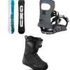 GNU GWO C3 LTD Snowboard + Bent Metal Joint LTD Snowboard Bindings + thirtytwo Shifty Boa Snowboard Boots 2025- Snowboards, Bindings & Boots|Snowboard Packages