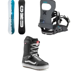GNU GWO C3 LTD Snowboard - Blem + Bent Metal Joint LTD Snowboard Bindings + Vans Hi Standard OG Snowboard Boots 2025- Snowboards, Bindings & Boots|Snowboard Packages