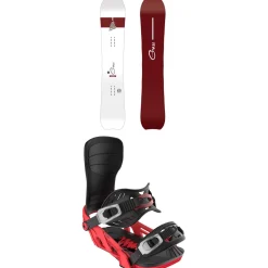 GNU Hyper C2X Snowboard + Bent Metal Axtion Snowboard Bindings 2025- Snowboards With Bindings|Snowboard Packages