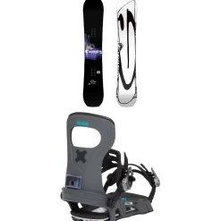 GNU Money C2E Snowboard - Blem + Bent Metal Joint LTD Snowboard Bindings- Snowboards With Bindings|Snowboard Packages