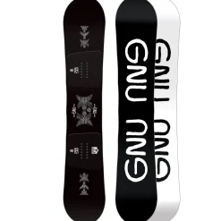 GNU Riders Choice Asym C2X Snowboard + Bent Metal Axtion Snowboard Bindings 2024- Snowboards With Bindings|Snowboard Packages