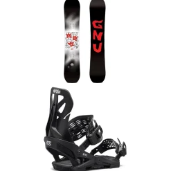 GNU Young Money C2E Snowboard + Yes. NX-Gen Snowboard Bindings - Kids' 2025-Kids Kids Snowboard Packages|Snowboard Packages