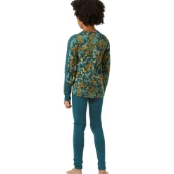 Helly Hansen Graphic Lifa Merino Midweight Baselayer Set - Kids'-Kids Girls Snow Clothing|Boys Snow Clothing