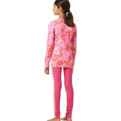 Helly Hansen Graphic Lifa Merino Midweight Baselayer Set - Kids'-Kids Girls Snow Clothing|Boys Snow Clothing