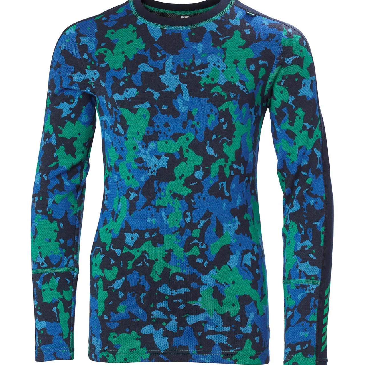 Helly Hansen Graphic Lifa Merino Midweight Baselayer Set - Kids'-Kids Girls Snow Clothing|Boys Snow Clothing