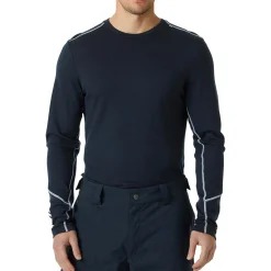 Helly Hansen Lifa Merino Midweight Crew Base Layer Top- Base Layers|Snow Clothing