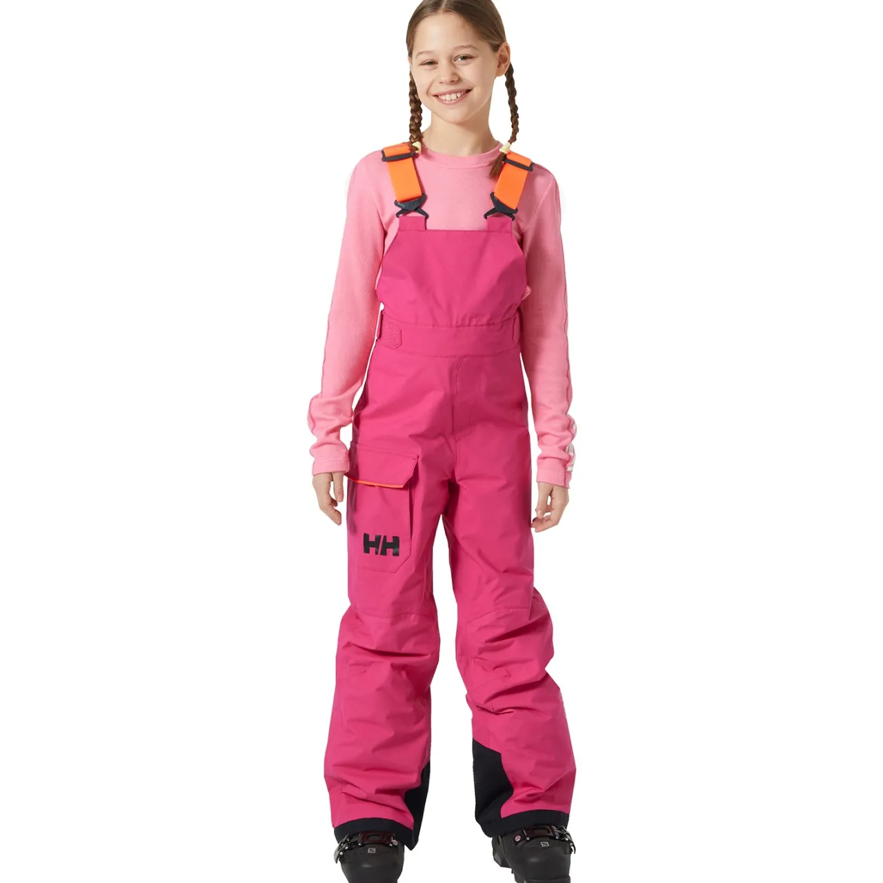 Helly Hansen Summit Bibs - Kids'-Kids Girls Snow Clothing|Boys Snow Clothing