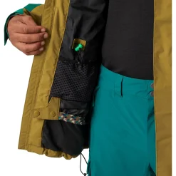 Helly Hansen ULLR D Heritage Long Jacket - Men's- Snow Clothing|Insulated & Puffer Jackets