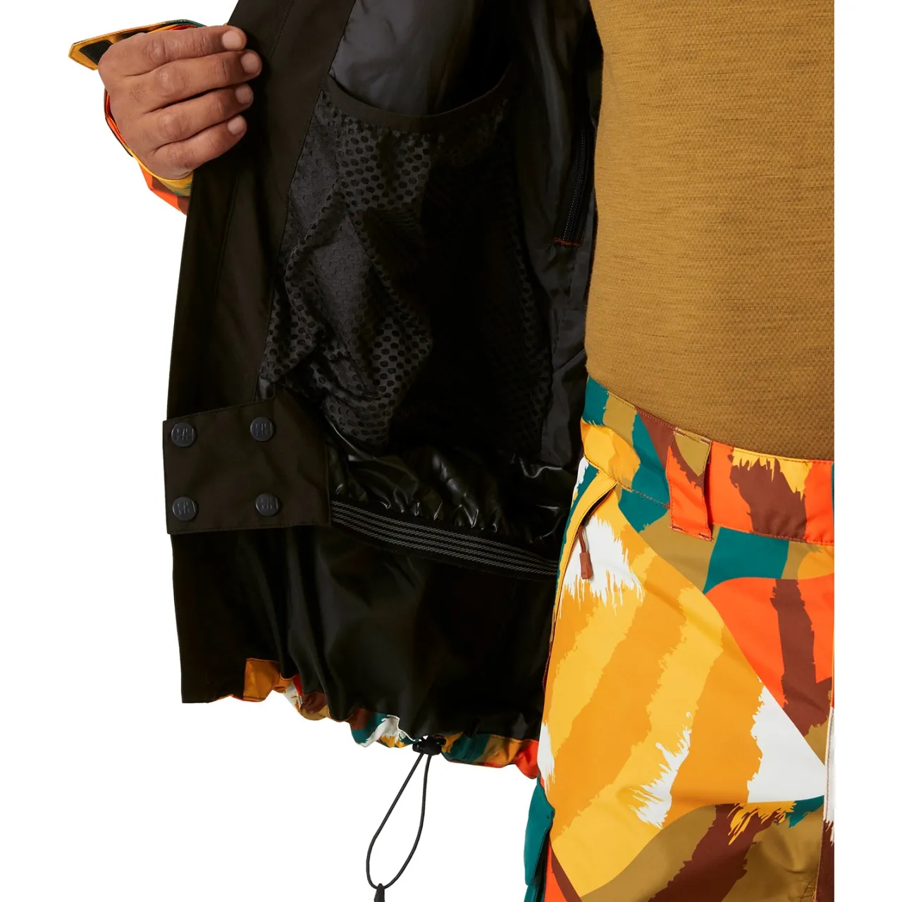 Helly Hansen ULLR D Shell Graphic Jacket - Men's- Snow Clothing|Shell Jackets