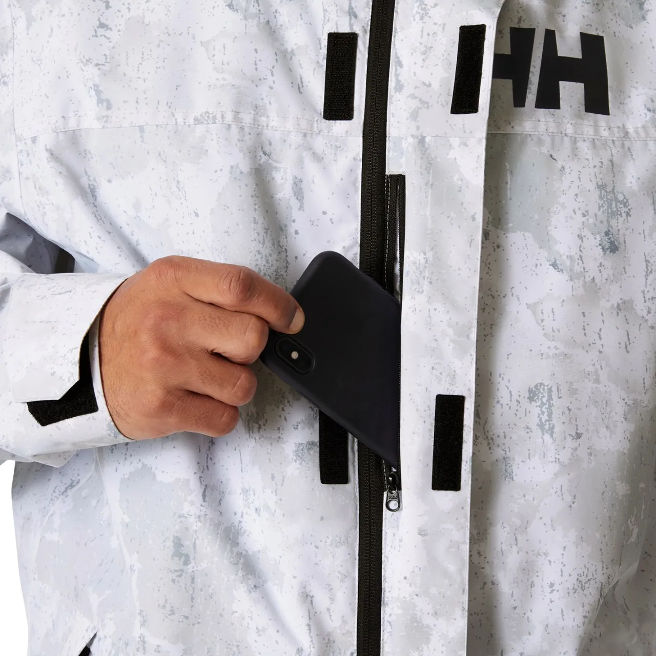 Helly Hansen ULLR D Shell Graphic Jacket - Men's- Snow Clothing|Shell Jackets