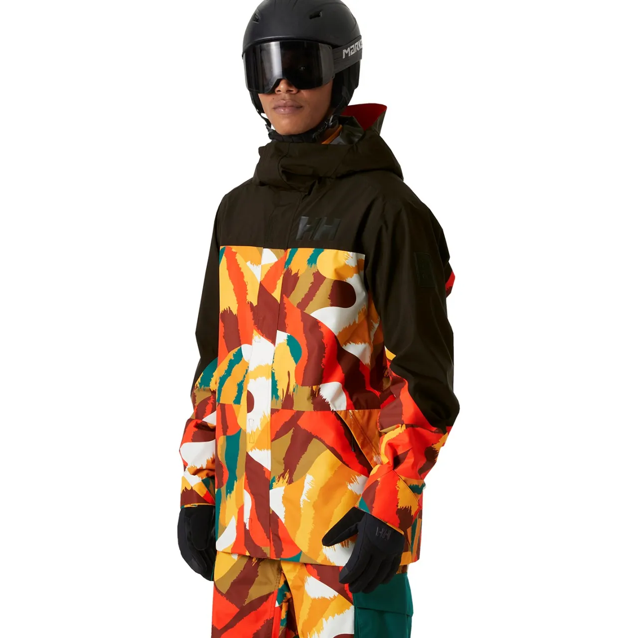 Helly Hansen ULLR D Shell Graphic Jacket - Men's- Snow Clothing|Shell Jackets