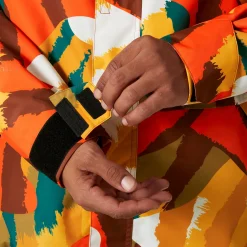 Helly Hansen ULLR D Shell Graphic Jacket - Men's- Snow Clothing|Shell Jackets