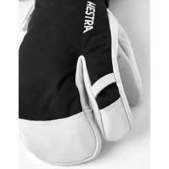 Hestra Army Leather Heli Ski 3-Finger Mittens-Women Gloves & Mittens|Gloves & Mittens