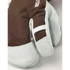Hestra Army Leather Heli Ski 3-Finger Mittens-Women Gloves & Mittens|Gloves & Mittens