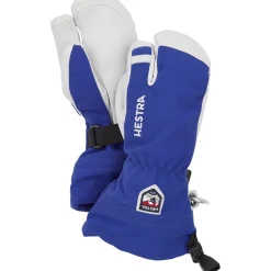 Hestra Army Leather Heli Ski Jr. 3-Finger Mittens - Kids'-Women/Kids Kids Gloves & Mittens|Gloves & Mittens